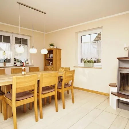 Ferienhaus Strandnahes Ferienhaus Mit Ueberdachter Terrasse Und Kamin - Ferienhaus